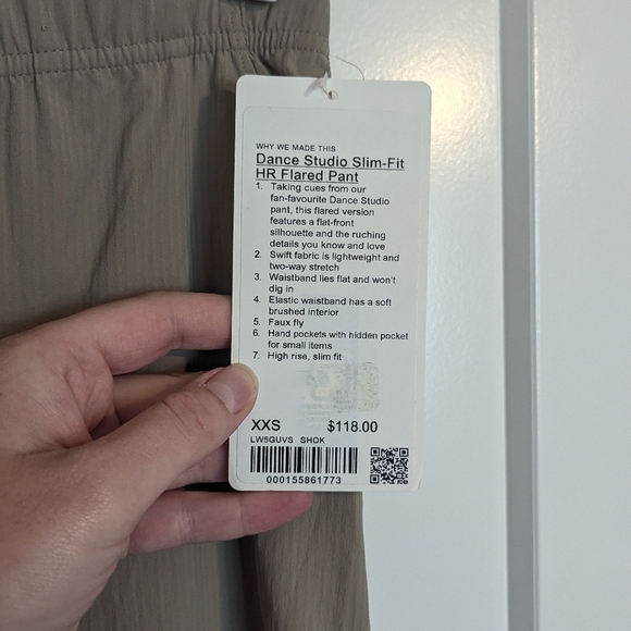 NWT Lululemon Dance Studio HR Flares sz XXS - Picture 3 of 7